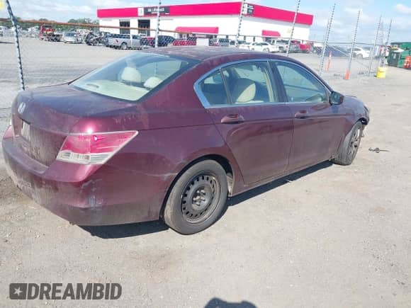 2008 Honda Accord EX with VIN 1HGCP26738A029119, listed as a IAAI auction lot 43389883 with 263,061 mi miles and . Bid and sale history available at DreamBid. Image 4.