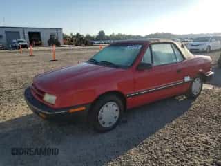 1991 Dodge Shadow with VIN 3B3XP45K6MT551958, listed as a Copart auction lot 73353914 with 116,984 mi miles and Salvage title. Bid and sale history available at DreamBid. Image 1.