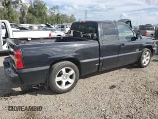 2004 Chevrolet Silverado SS z VIN 2GCEK19N141357847, wystawiony jako Copart lot #78312204 z przebiegiem Nie podano mil oraz Szkoda całkowita • Salvage title. Historia ofert i sprzedaży dostępna na DreamBid. Obrazek 3.