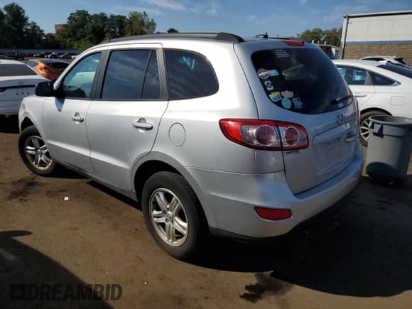 2011 Hyundai Santa Fe GLS with VIN 5XYZGDAB1BG073255, listed as a Copart auction lot 80557355 with 138,015 mi miles and Salvage title. Bid and sale history available at DreamBid. Image 2.