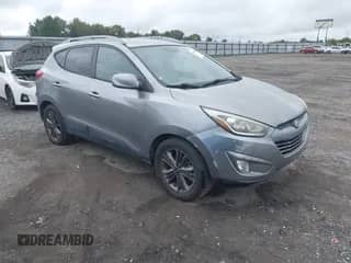 2015 Hyundai Tucson SE with VIN KM8JU3AG1FU081044, listed as a IAAI auction lot 43386853 with 170,143 mi miles and . Bid and sale history available at DreamBid. Image 1.