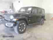 2022 Jeep Wrangler Unlimited Sahara with VIN 1C4HJXENXNW175227, listed as a IAAI auction lot 42043241 with 38,677 mi miles and . Bid and sale history available at DreamBid. Image 2.