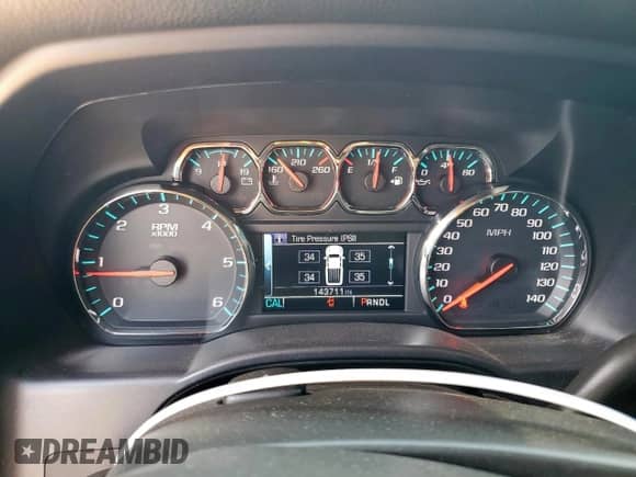 2017 Chevrolet Silverado 1500 LTZ z VIN 3GCPCSEC5HG381503, wystawiony jako Copart lot #60893485 z przebiegiem 143 711 mil mil oraz Szkoda całkowita • Salvage title. Historia ofert i sprzedaży dostępna na DreamBid. Obrazek 9.