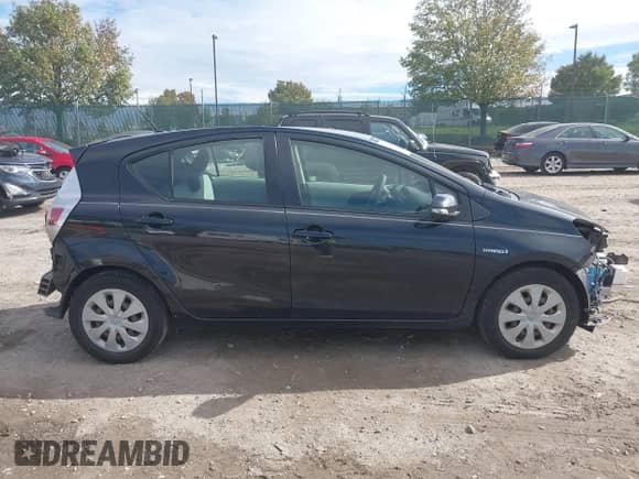 2012 Toyota Prius Two with VIN JTDKDTB33C1019730, listed as a IAAI auction lot 43442290 with 140,380 mi miles and . Bid and sale history available at DreamBid. Image 12.