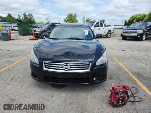 2014 Nissan Maxima S with VIN 1N4AA5AP1EC456787, listed as a Copart auction lot 69573785 with 177,420 mi miles and Salvage title. Bid and sale history available at DreamBid. Image 5.