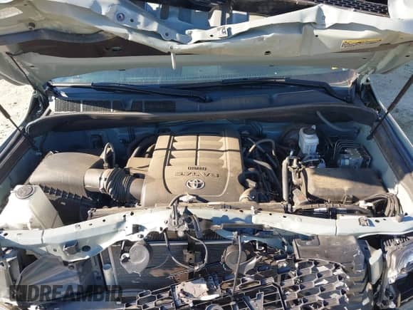 2021 Toyota Tundra SR5 with VIN 5TFDY5F14MX046533, listed as a IAAI auction lot 41663194 with 55,758 mi miles and . Bid and sale history available at DreamBid. Image 10.
