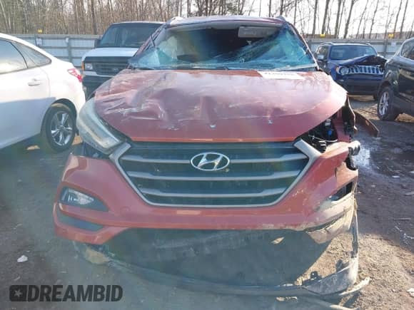 2016 Hyundai Tucson Sport z VIN KM8J33A23GU133430, wystawiony jako IAAI lot #41399258 z przebiegiem Nie podano mil oraz . Historia ofert i sprzedaży dostępna na DreamBid. Obrazek 6.