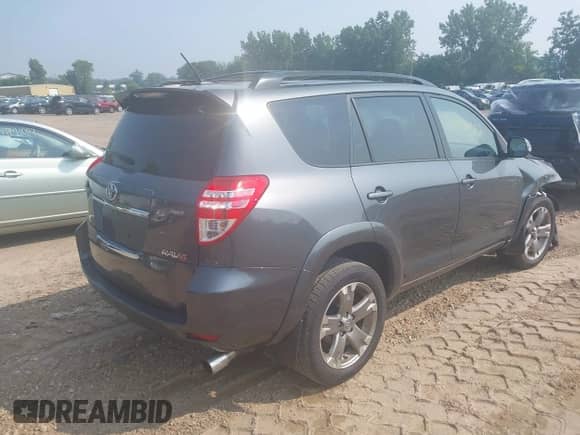2012 Toyota RAV4 Sport with VIN JTMRF4DV2C5052501, listed as a IAAI auction lot 42849302 with 227,531 mi miles and . Bid and sale history available at DreamBid. Image 4.