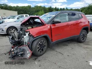 2020 Jeep Compass Trailhawk с VIN 3C4NJDDBXLT202972, выставлен на аукционе Copart как лот 65580265 с пробегом Не указан миль и Списание • Salvage title. История ставок и продаж доступна на DreamBid. Изображение 1.