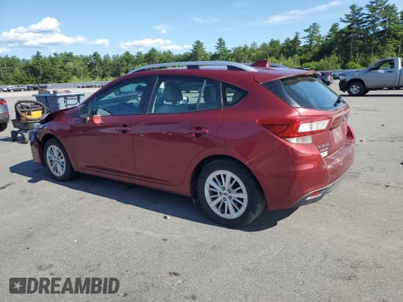 2017 Subaru Impreza Premium с VIN 4S3GTAB66H3732155, выставлен на аукционе Copart как лот 65977965 с пробегом 67 612 миль миль и Списание • Salvage title. История ставок и продаж доступна на DreamBid. Изображение 2.