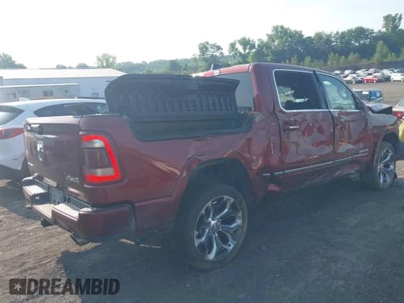 2019 Ram 1500 Limited z VIN 1C6SRFHT0KN862051, wystawiony jako IAAI lot #42846881 z przebiegiem 87 709 mil mil oraz . Historia ofert i sprzedaży dostępna na DreamBid. Obrazek 4.