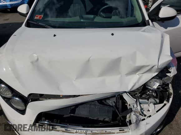 2016 Chevrolet Sonic LT with VIN 1G1JC6SG9G4155828, listed as a Copart auction lot 81158495 with 81,883 mi miles and Salvage title. Bid and sale history available at DreamBid. Image 11.