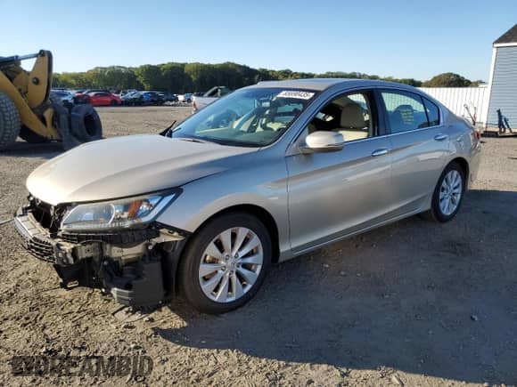 2015 Honda Accord EX-L с VIN 1HGCR2F85FA168328, выставлен на аукционе Copart как лот 85690435 с пробегом 24 839 миль миль и Чистый • Clean title. История ставок и продаж доступна на DreamBid. Изображение 1.