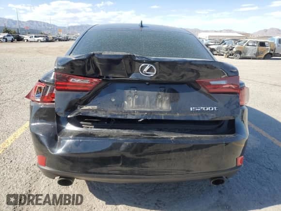 2016 Lexus IS 200t с VIN JTHBA1D26G5015363, выставлен на аукционе Copart как лот 69616755 с пробегом 204 473 миль миль и Списание • Salvage title. История ставок и продаж доступна на DreamBid. Изображение 6.
