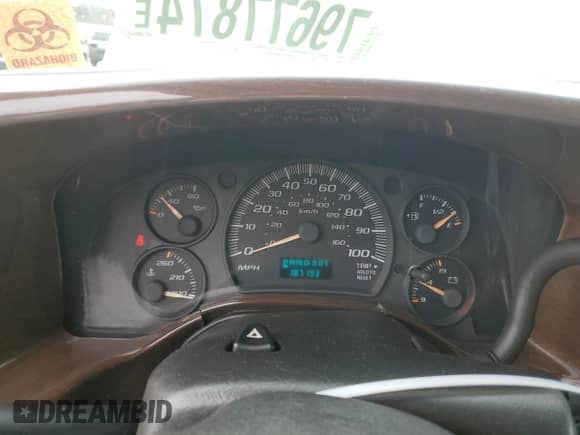 2003 Chevrolet Express Cargo YF7 Upfitter с VIN 1GBFG15T031162552, выставлен на аукционе Copart как лот 79677874 с пробегом 187 193 миль миль и Списание • Salvage title. История ставок и продаж доступна на DreamBid. Изображение 9.