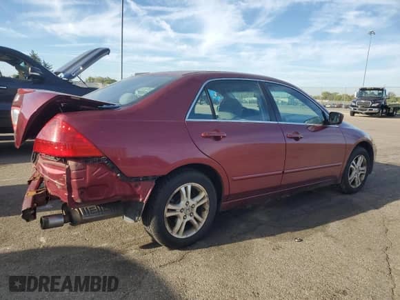 2006 Honda Accord LX SE with VIN 1HGCM56336A036740, listed as a Copart auction lot 84543255 with 234,808 mi miles and Salvage title. Bid and sale history available at DreamBid. Image 3.