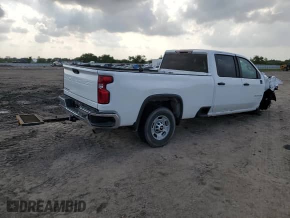 2024 Chevrolet Silverado 2500HD Work Truck with VIN 1GC4YLE79RF221902, listed as a Copart auction lot 54426855 with 26,974 mi miles and Salvage title. Bid and sale history available at DreamBid. Image 3.