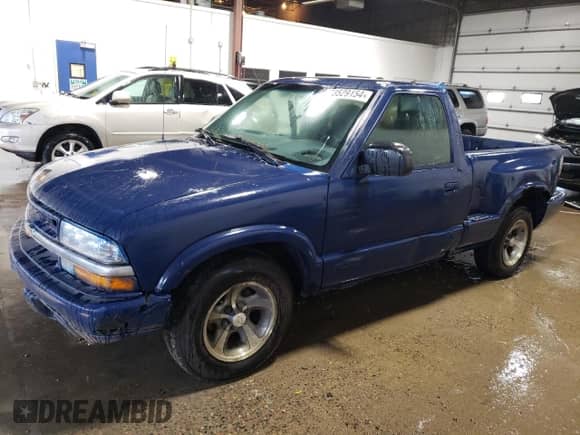 1999 Chevrolet S-10 с VIN 1GCCS14X2X8197253, выставлен на аукционе Copart как лот 73529154 с пробегом 216 165 миль миль и Чистый • Clean title. История ставок и продаж доступна на DreamBid. Изображение 1.