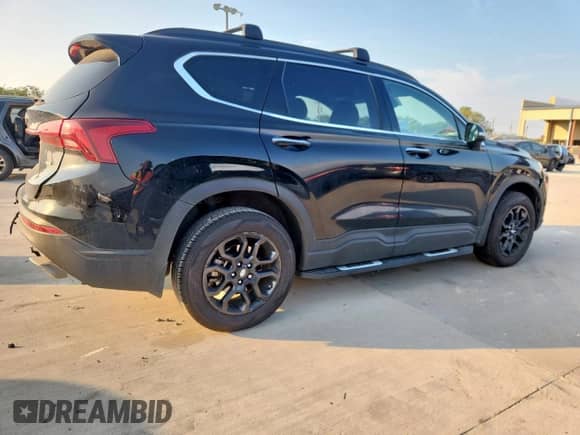 2022 Hyundai Santa Fe XRT with VIN 5NMS6DAJ8NH474551, listed as a Copart auction lot 69476765 with 30,752 mi miles and Salvage title. Bid and sale history available at DreamBid. Image 3.