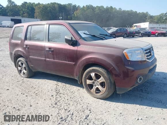 2013 Honda Pilot EX-L with VIN 5FNYF3H54DB022853, listed as a IAAI auction lot 42460526 with 193,262 mi miles and . Bid and sale history available at DreamBid. Image 1.