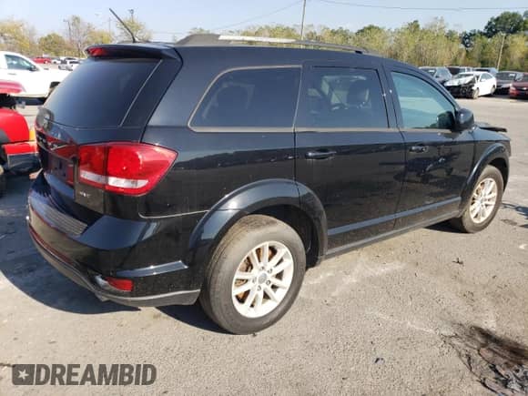 2017 Dodge Journey SXT with VIN 3C4PDDBG3HT706253, listed as a Copart auction lot 67433735 with 314,551 mi miles and Non repairable. Bid and sale history available at DreamBid. Image 3.