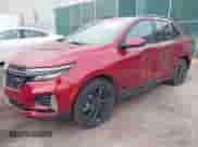 2024 Chevrolet Equinox RS z VIN 3GNAXWEG8RS176932, wystawiony jako IAAI lot #41509415 z przebiegiem 16 386 mil mil oraz . Historia ofert i sprzedaży dostępna na DreamBid. Obrazek 2.