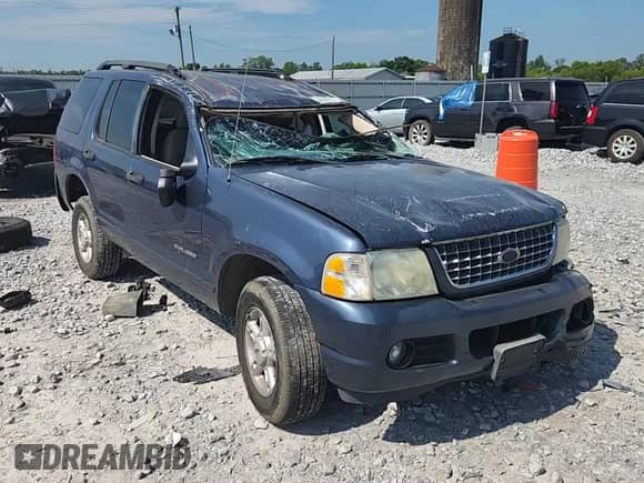 2005 Ford Explorer XLT with VIN 1FMZU63KX5ZA76531, listed as a Copart auction lot 63929715 with 235,954 mi miles and Salvage title. Bid and sale history available at DreamBid. Image 14.