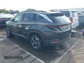 2023 Hyundai Tucson Limited with VIN 5NMJE3AE6PH270796, listed as a IAAI auction lot 42724098 with 37,110 mi miles and . Bid and sale history available at DreamBid. Image 3.