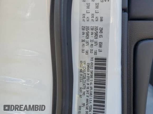 2020 Jeep Grand Cherokee Overland with VIN 1C4RJFCG9LC314779, listed as a Copart auction lot 53309265 with 89,816 mi miles and Salvage title. Bid and sale history available at DreamBid. Image 12.
