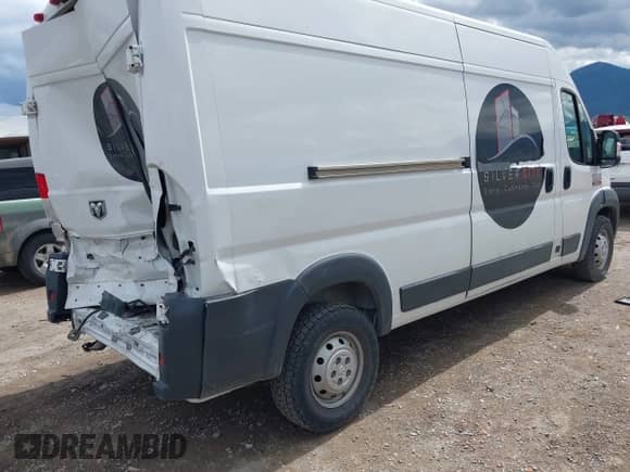 2017 Ram ProMaster Cargo with VIN 3C6TRVDG1HE505885, listed as a IAAI auction lot 42322735 with 86,241 mi miles and . Bid and sale history available at DreamBid. Image 4.