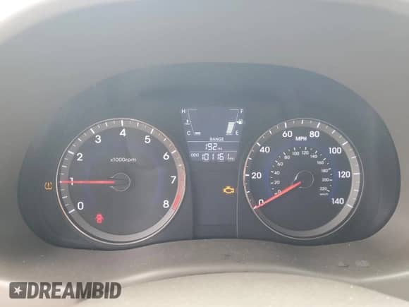 2012 Hyundai Accent GLS z VIN KMHCT4AE7CU215566, wystawiony jako Copart lot #65951955 z przebiegiem 101 161 mil mil oraz Szkoda całkowita • Salvage title. Historia ofert i sprzedaży dostępna na DreamBid. Obrazek 9.