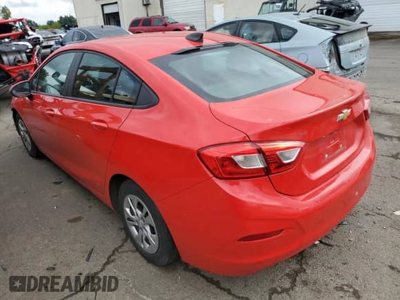2019 Chevrolet Cruze с VIN 1G1BJ5SM3K7106593, выставлен на аукционе Copart как лот 57314395 с пробегом 85 666 миль миль и Списание • Salvage title. История ставок и продаж доступна на DreamBid. Изображение 2.