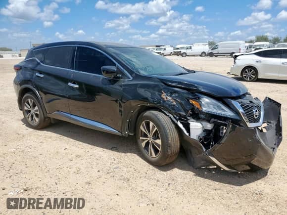 2021 Nissan Murano S with VIN 5N1AZ2AJ4MC119862, listed as a Copart auction lot 62594035 with 51,457 mi miles and Clean title. Bid and sale history available at DreamBid. Image 4.