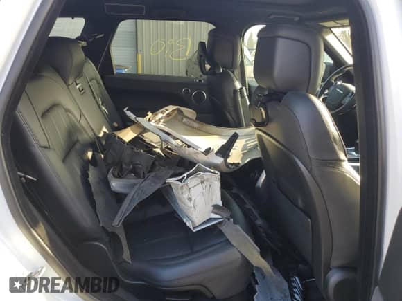 2022 Land Rover Range Rover Sport HSE Silver Edition with VIN SALWR2SU0NA213830, listed as a Copart auction lot 84863134 with Not provided miles and Salvage title. Bid and sale history available at DreamBid. Image 10.