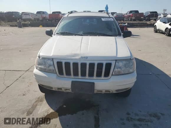 2002 Jeep Grand Cherokee Limited with VIN 1J4GX58N12C282300, listed as a Copart auction lot 74939754 with 166,018 mi miles and Salvage title. Bid and sale history available at DreamBid. Image 5.