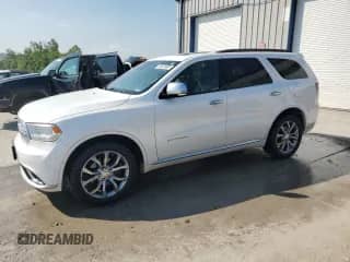 2018 Dodge Durango Citadel Anodized Platinum with VIN 1C4SDJET2JC198442, listed as a Copart auction lot 63498315 with 106,533 mi miles and Clean title. Bid and sale history available at DreamBid. Image 1.