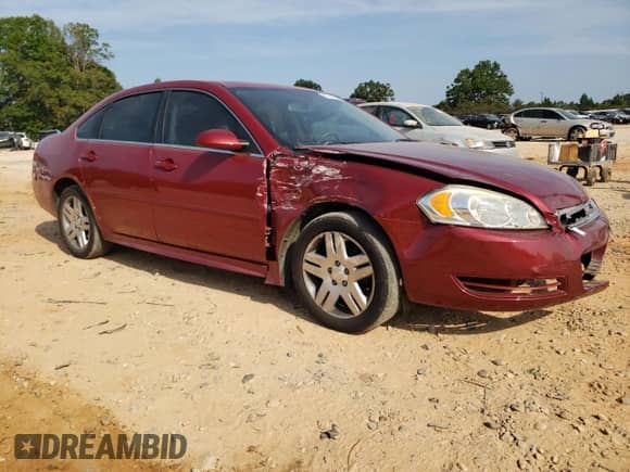 2015 Chevrolet Impala LT with VIN 2G1WB5E37F1116774, listed as a Copart auction lot 81469305 with 198,468 mi miles and Salvage title. Bid and sale history available at DreamBid. Image 4.