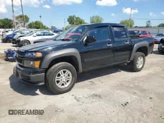 2010 Chevrolet Colorado 1LT with VIN 1GCJTCDEXA8112763, listed as a Copart auction lot 71072325 with 84,601 mi miles and Salvage title. Bid and sale history available at DreamBid. Image 1.