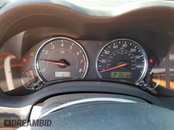 2011 Toyota Corolla L z VIN 2T1BU4EE5BC599138, wystawiony jako Copart lot #82522705 z przebiegiem 122 109 mil mil oraz Szkoda całkowita • Salvage title. Historia ofert i sprzedaży dostępna na DreamBid. Obrazek 9.