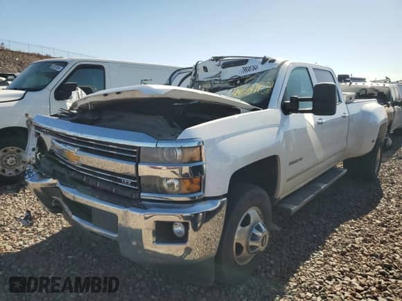 2015 Chevrolet Silverado 3500HD LTZ с VIN 1GC4K0E81FF138260, выставлен на аукционе Copart как лот 79938764 с пробегом 142 939 миль миль и Списание • Salvage title. История ставок и продаж доступна на DreamBid. Изображение 2.