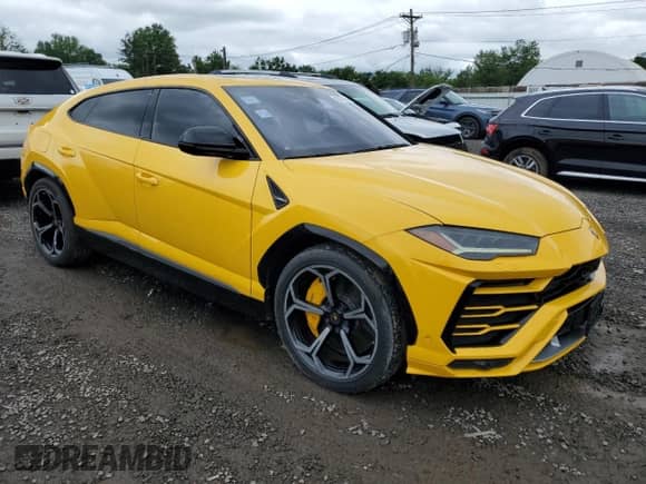 2019 Lamborghini Urus с VIN ZPBUA1ZL9KLA00879, выставлен на аукционе Copart как лот 58017485 с пробегом 23 614 миль миль и Списание • Salvage title. История ставок и продаж доступна на DreamBid. Изображение 4.