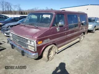 1993 Chevrolet Chevy Van с VIN 1GBEG25K3PF356235, выставлен на аукционе Copart как лот 75731034 с пробегом Не указан миль и Списание • Salvage title. История ставок и продаж доступна на DreamBid. Изображение 1.