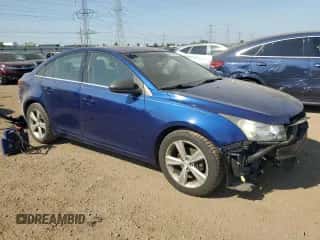 2013 Chevrolet Cruze 2LT z VIN 1G1PE5SB7D7244097, wystawiony jako Copart lot #80491875 z przebiegiem 128 936 mil mil oraz Szkoda całkowita • Salvage title. Historia ofert i sprzedaży dostępna na DreamBid. Obrazek 4.