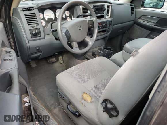 2007 Dodge 2500 SLT with VIN 3D7KS26C77G746747, listed as a Copart auction lot 86063175 with 200,126 mi miles and Salvage title. Bid and sale history available at DreamBid. Image 8.