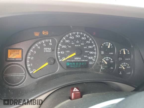 2000 Chevrolet Tahoe LS с VIN 1GNEC13T6YJ161264, выставлен на аукционе Copart как лот 64282905 с пробегом 243 853 миль миль и Списание • Salvage title. История ставок и продаж доступна на DreamBid. Изображение 9.
