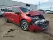 2025 Honda Odyssey EX-L с VIN 5FNRL6H64SB037647, выставлен на аукционе Copart как лот 81836075 с пробегом 10 429 миль миль и Списание • Salvage title. История ставок и продаж доступна на DreamBid. Изображение 4.