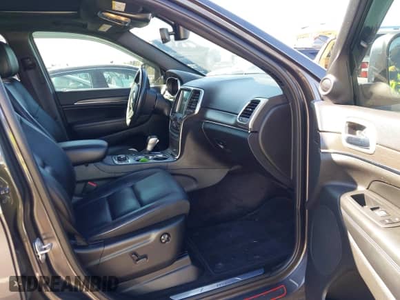 2018 Jeep Grand Cherokee Limited with VIN 1C4RJFBM7JC470422, listed as a IAAI auction lot 43383849 with 46,227 mi miles and . Bid and sale history available at DreamBid. Image 5.