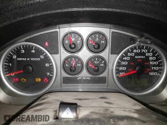 2005 Ford F-150 XLT с VIN 1FTPX14515FA57611, выставлен на аукционе Copart как лот 87058405 с пробегом Не указан миль и Списание • Salvage title. История ставок и продаж доступна на DreamBid. Изображение 9.