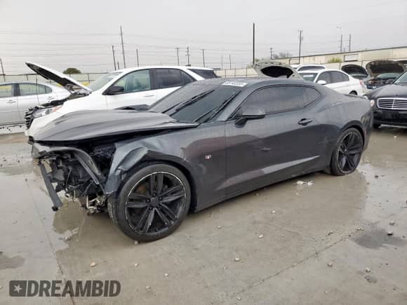 2018 Chevrolet Camaro 1LT с VIN 1G1FB1RSXJ0122146, выставлен на аукционе Copart как лот 69740555 с пробегом Не указан миль и На запчасти • Non repairable. История ставок и продаж доступна на DreamBid. Изображение 1.