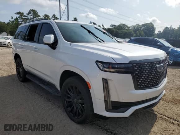 2022 Cadillac Escalade Premium Luxury с VIN 1GYS4BKLXNR332363, выставлен на аукционе Copart как лот 59677995 с пробегом 38 657 миль миль и Списание • Salvage title. История ставок и продаж доступна на DreamBid. Изображение 4.